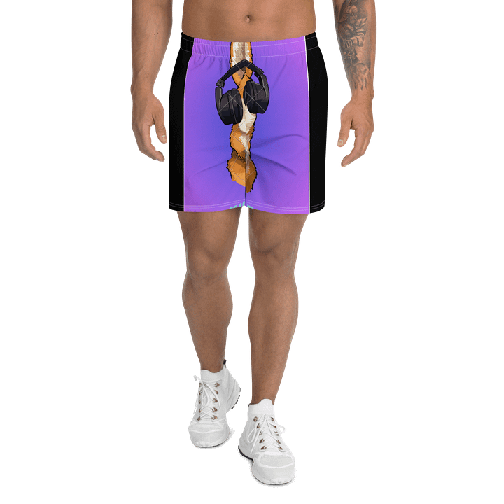 Gamer Dog All-Over Print Athletic Shorts product image (2)
