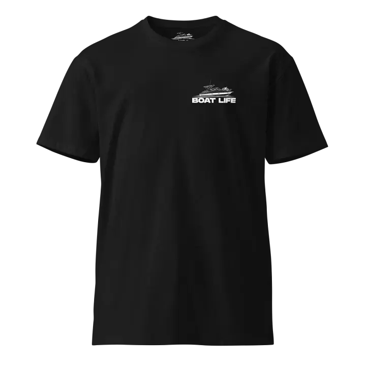 Boat Life Minimalist Tee (Dark Colors) product image (1)
