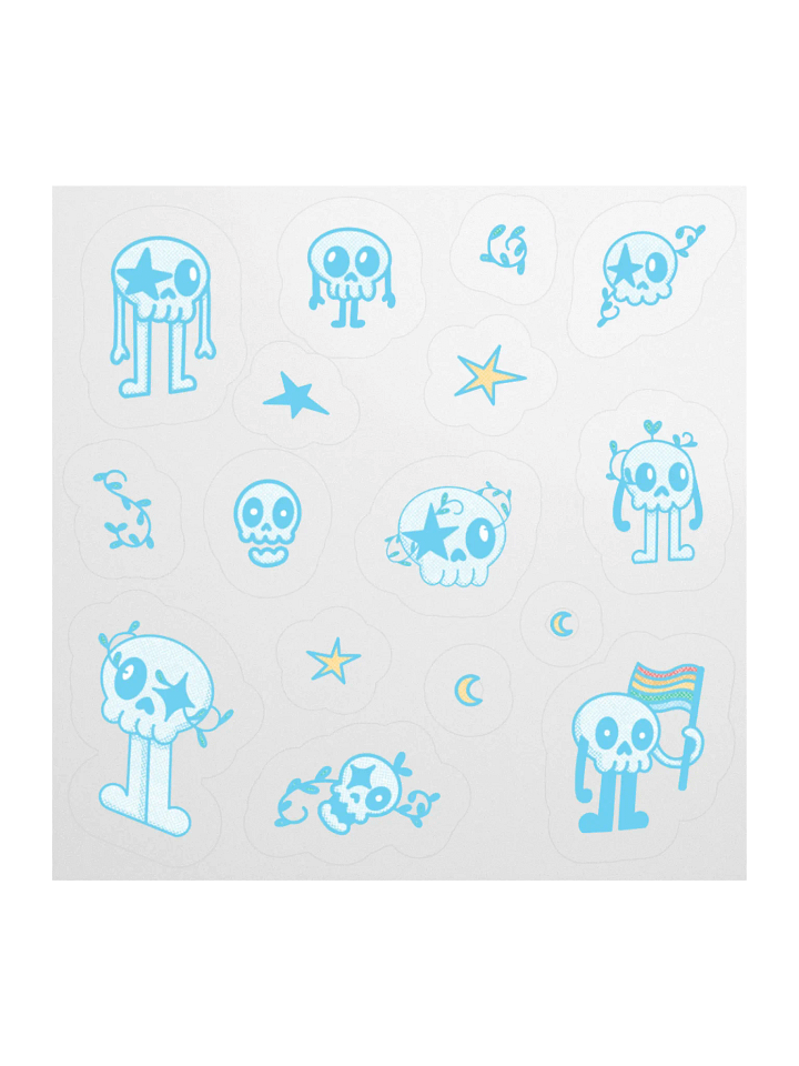 Skullark Sticker Sheet product image (1)