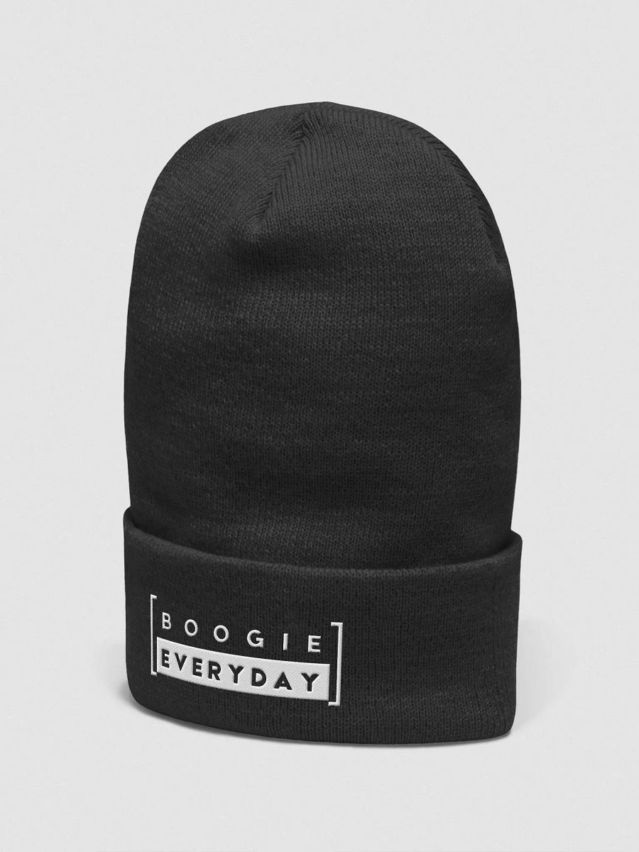 Boogie Everyday B&W Beanie product image (3)
