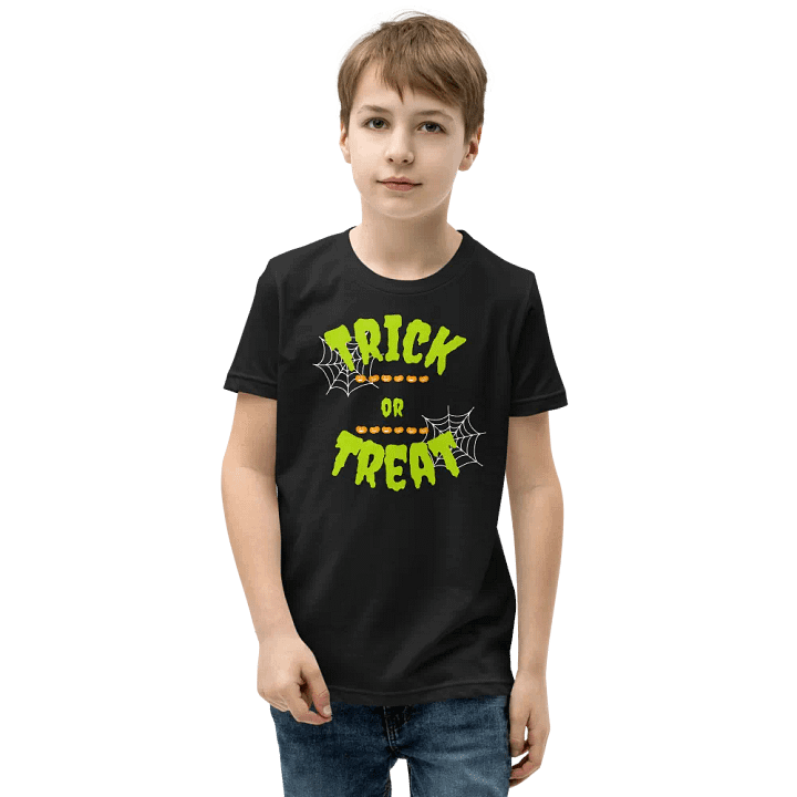 TRICK OR TREAT Halloween Youth T-Shirt product image (2)