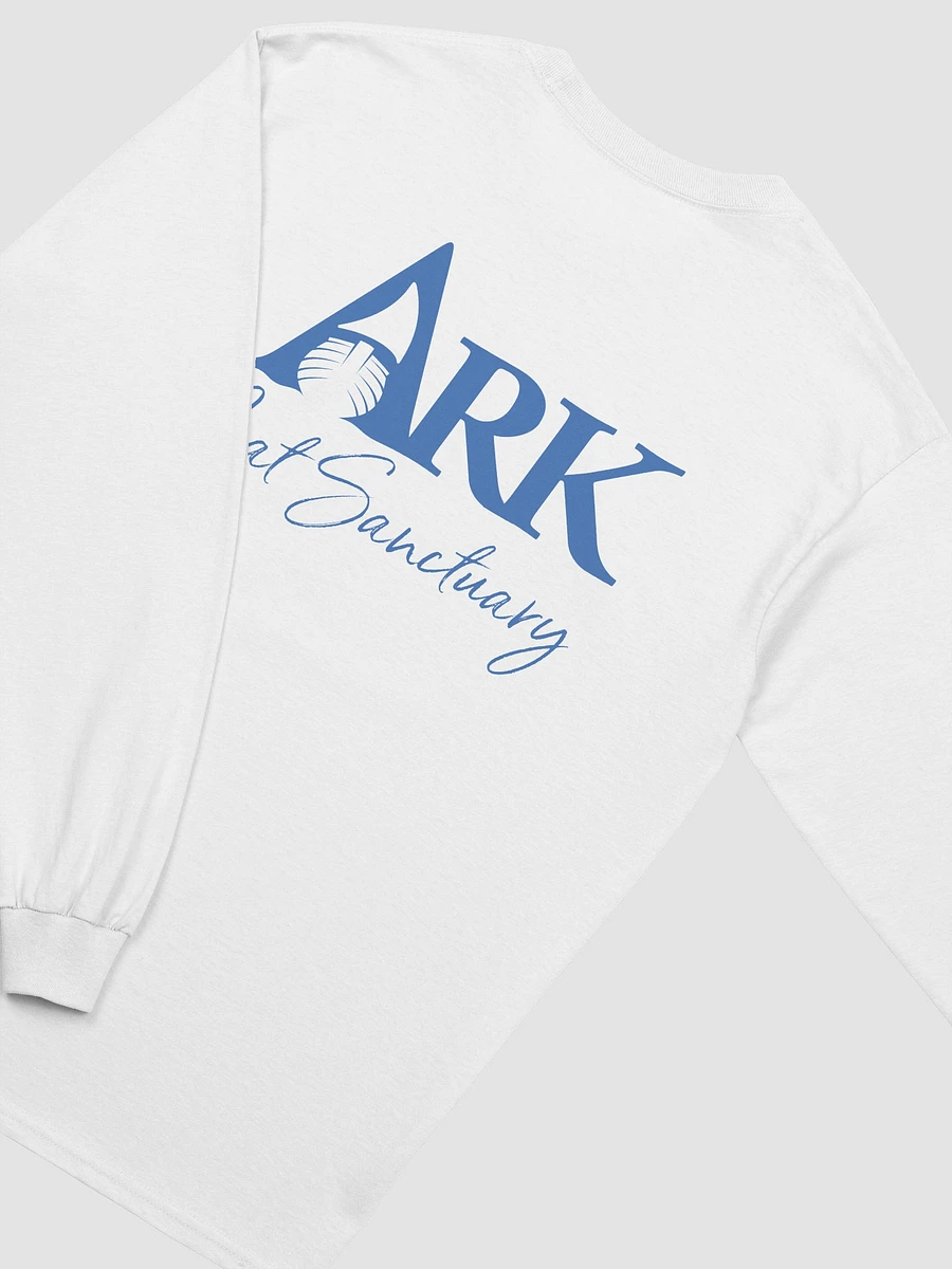 Ark Long Sleeve White T-Shirt product image (4)