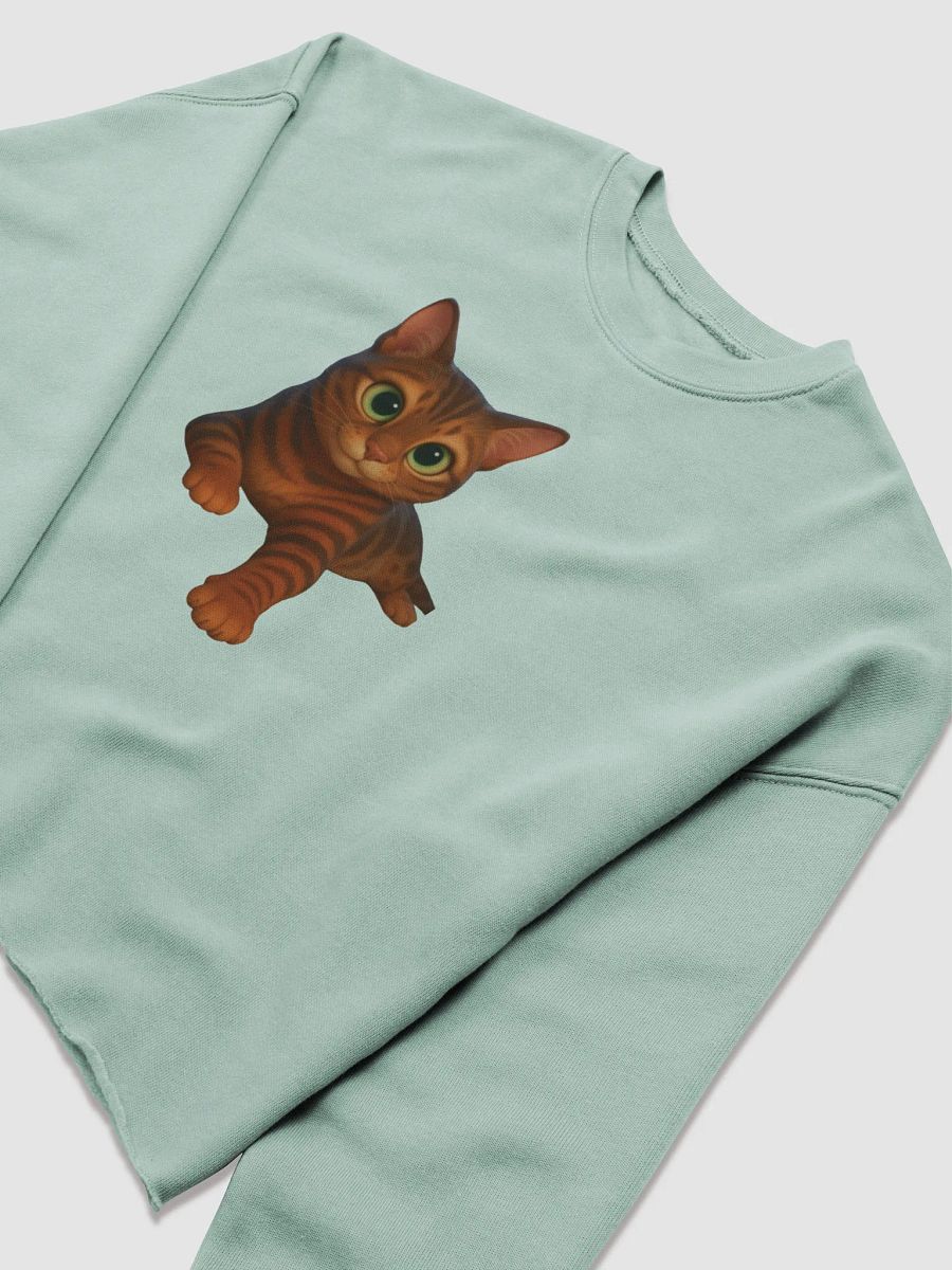 Dior'Cat - Women's Fleece Crop Sweatshirt product image (5)