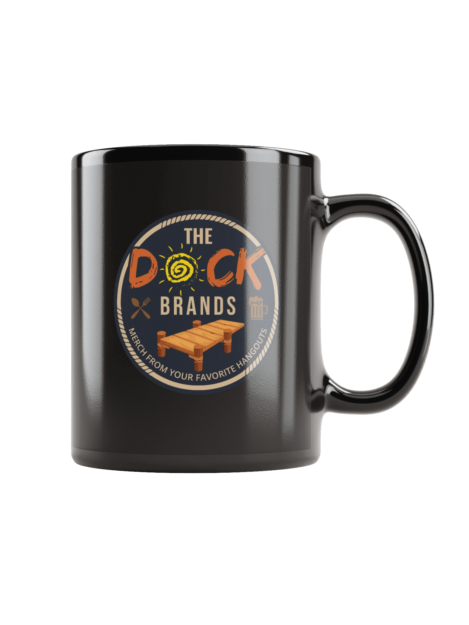 The Dock Brands Logo Mug product image (1)