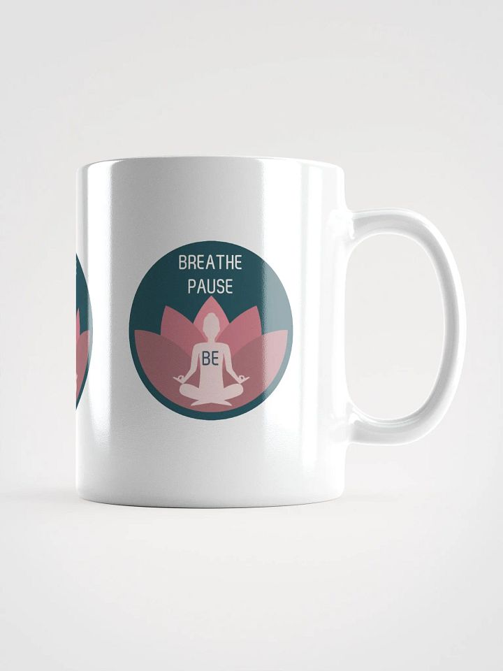 Breathe, Pause, Be Mug | Mindfulness Gift for Relaxation & Self-Care product image (1)