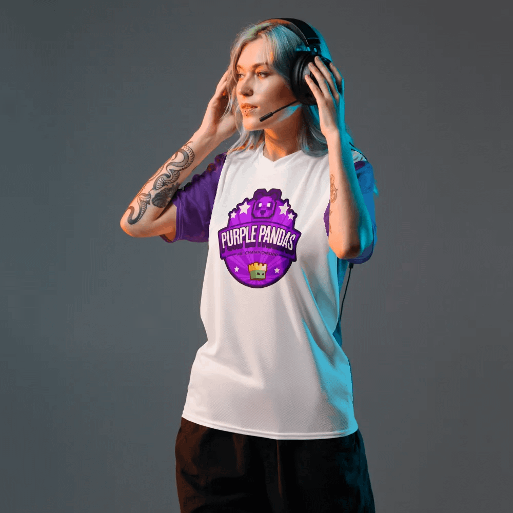 Purple Pandas Jersey product image (2)