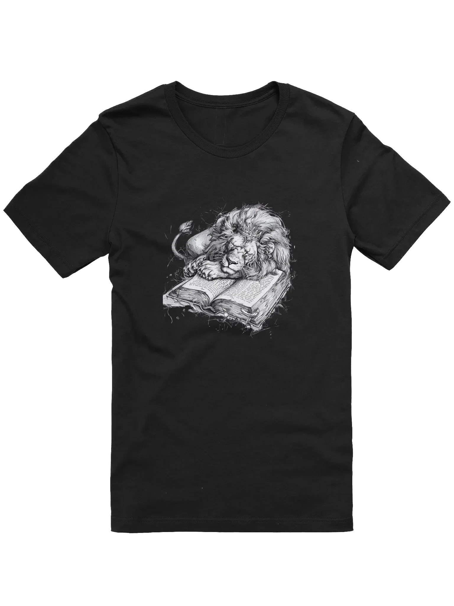 Crowned Lion Resting on Knowledge T-Shirt product image (4)