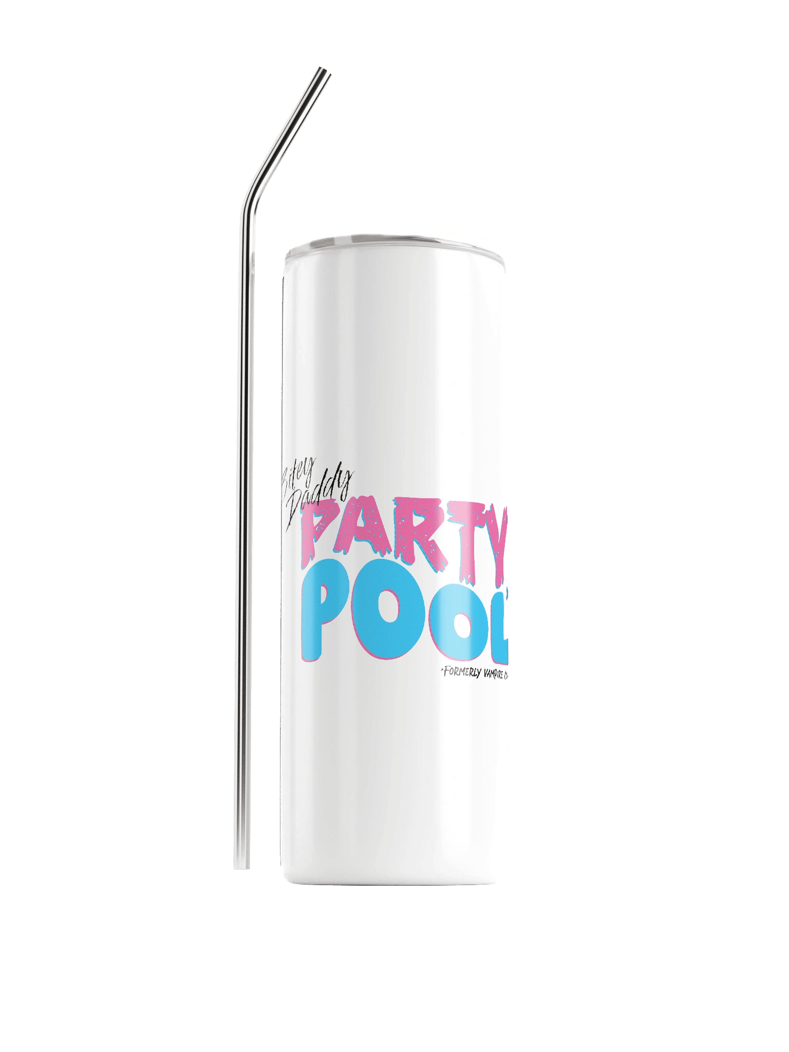 Bitey Daddy Party Pool White Cup product image (1)