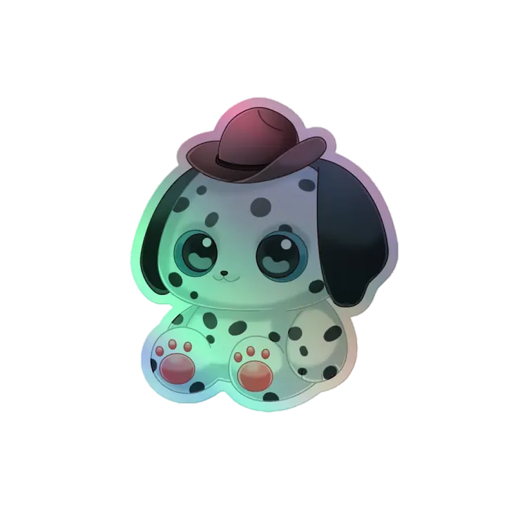 Dash the Dalmation Holographic Sticker product image (2)