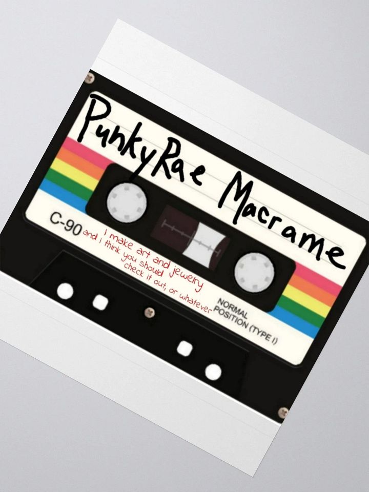 Punk Mix Tape Sticker product image (6)
