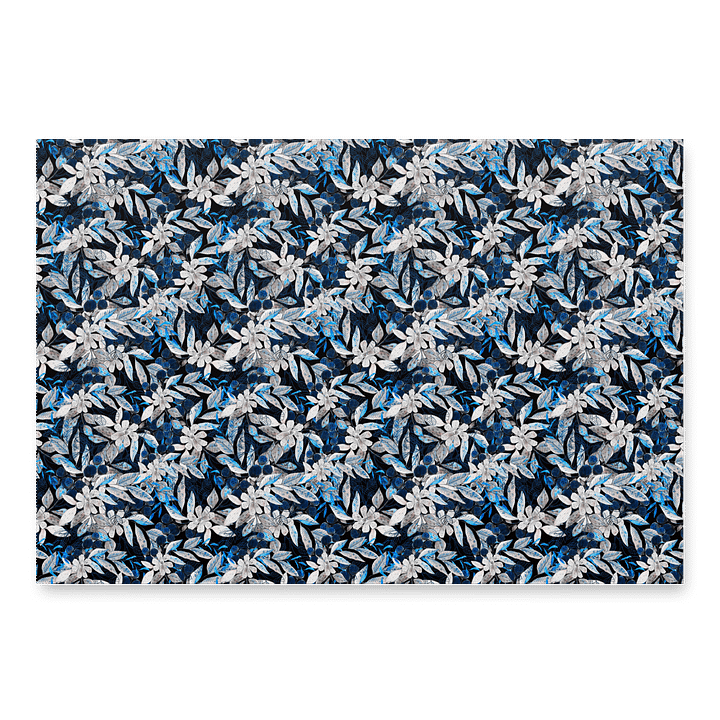 Blue White Garden Paper Sheets product image (1)