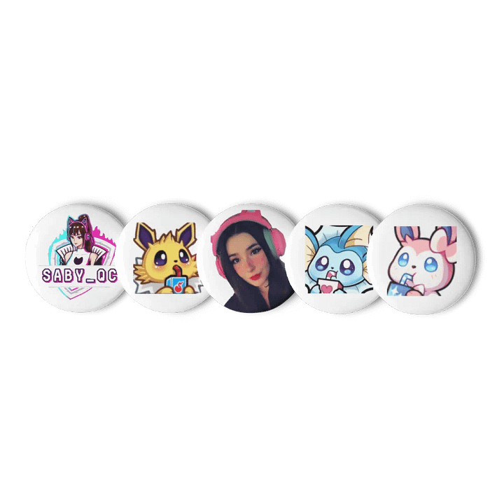 Flameheart SABY_QC Pin Button Set product image (3)