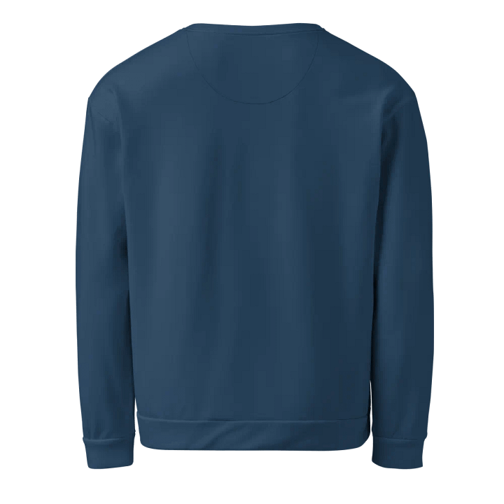 Plain Dark Bluish Gray Light Summer Unisex Recycled Polyester Heavyweight Premium Sweatshirt by Treasure Pie product image (2)