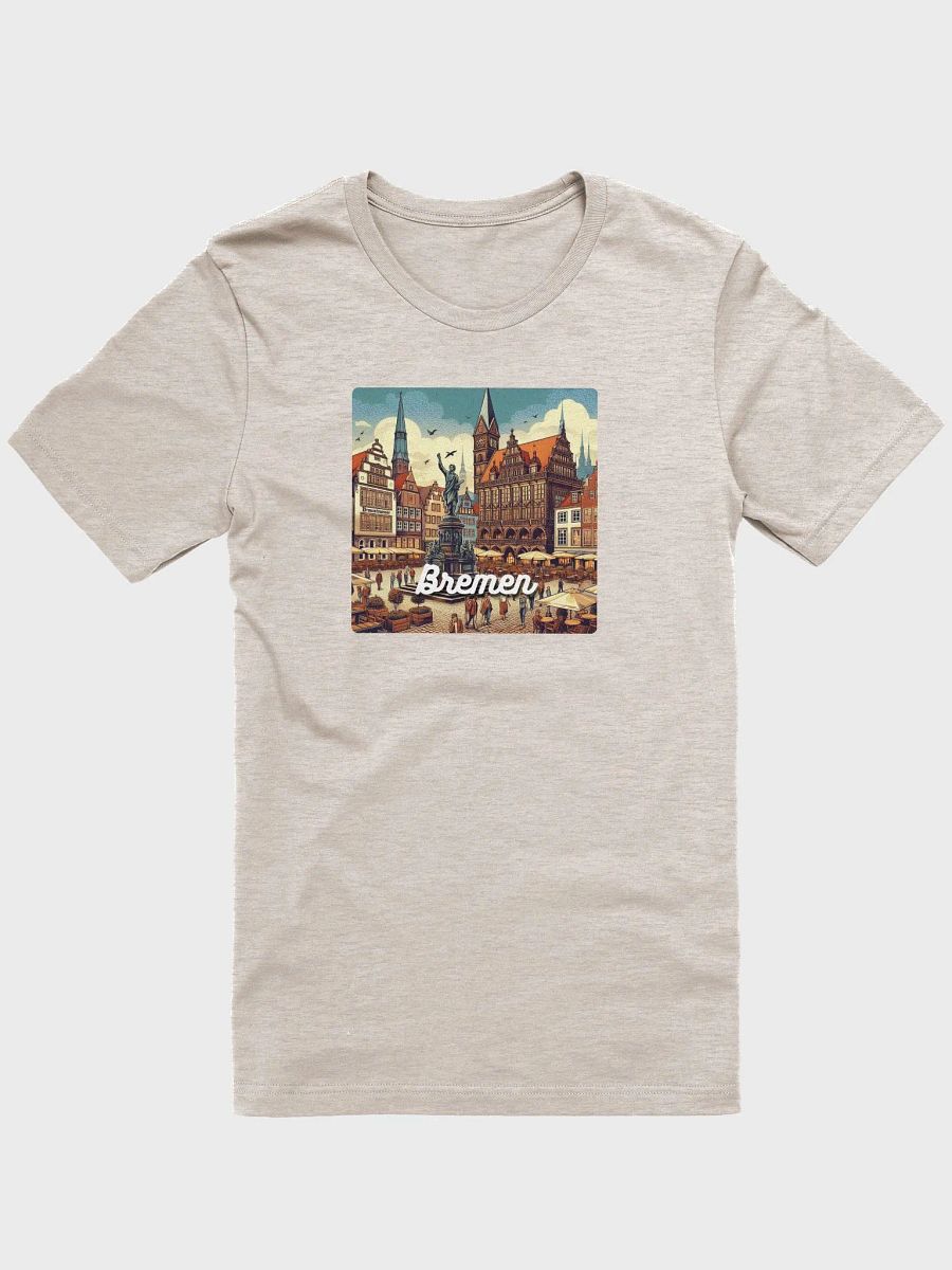 Bella+Canvas Supersoft T-Shirt | AI Design Bremen city product image (1)