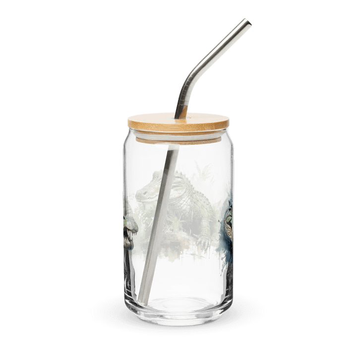 Alligator Can Shaped Glass product image (2)