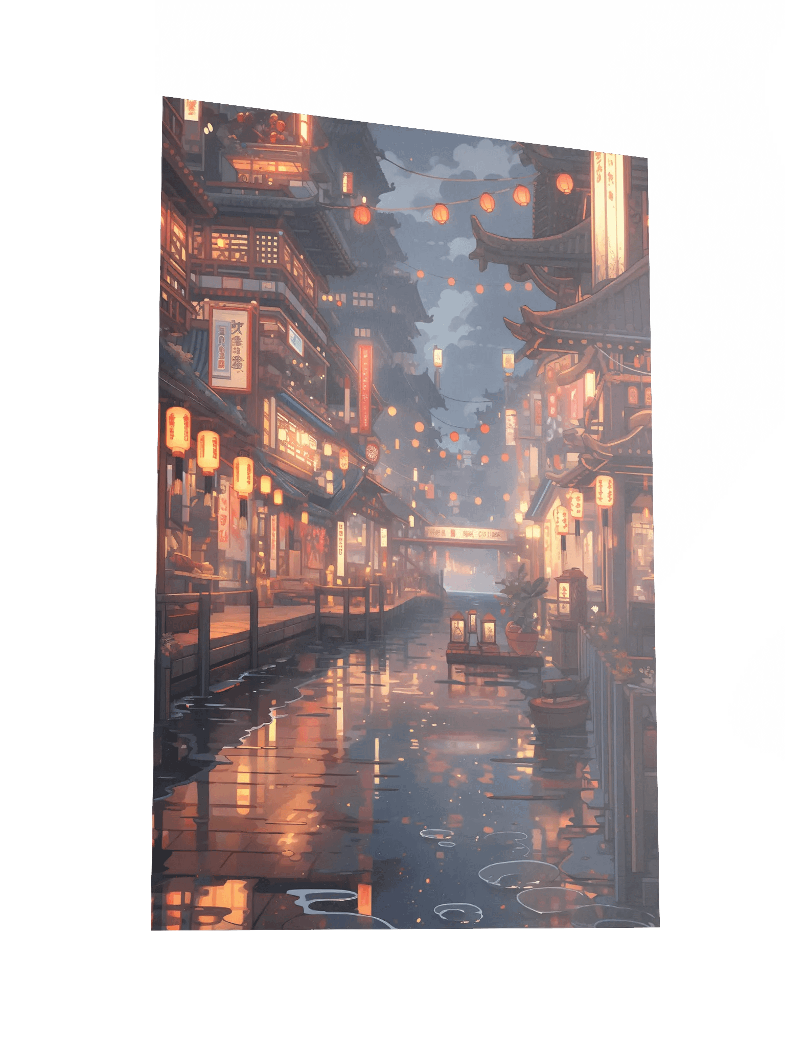 Asian City Lights Poster product image (4)