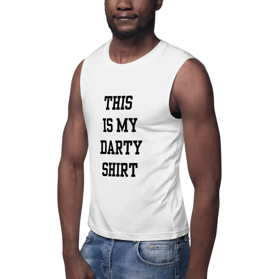 Darty Muscle Tank White product image (4)