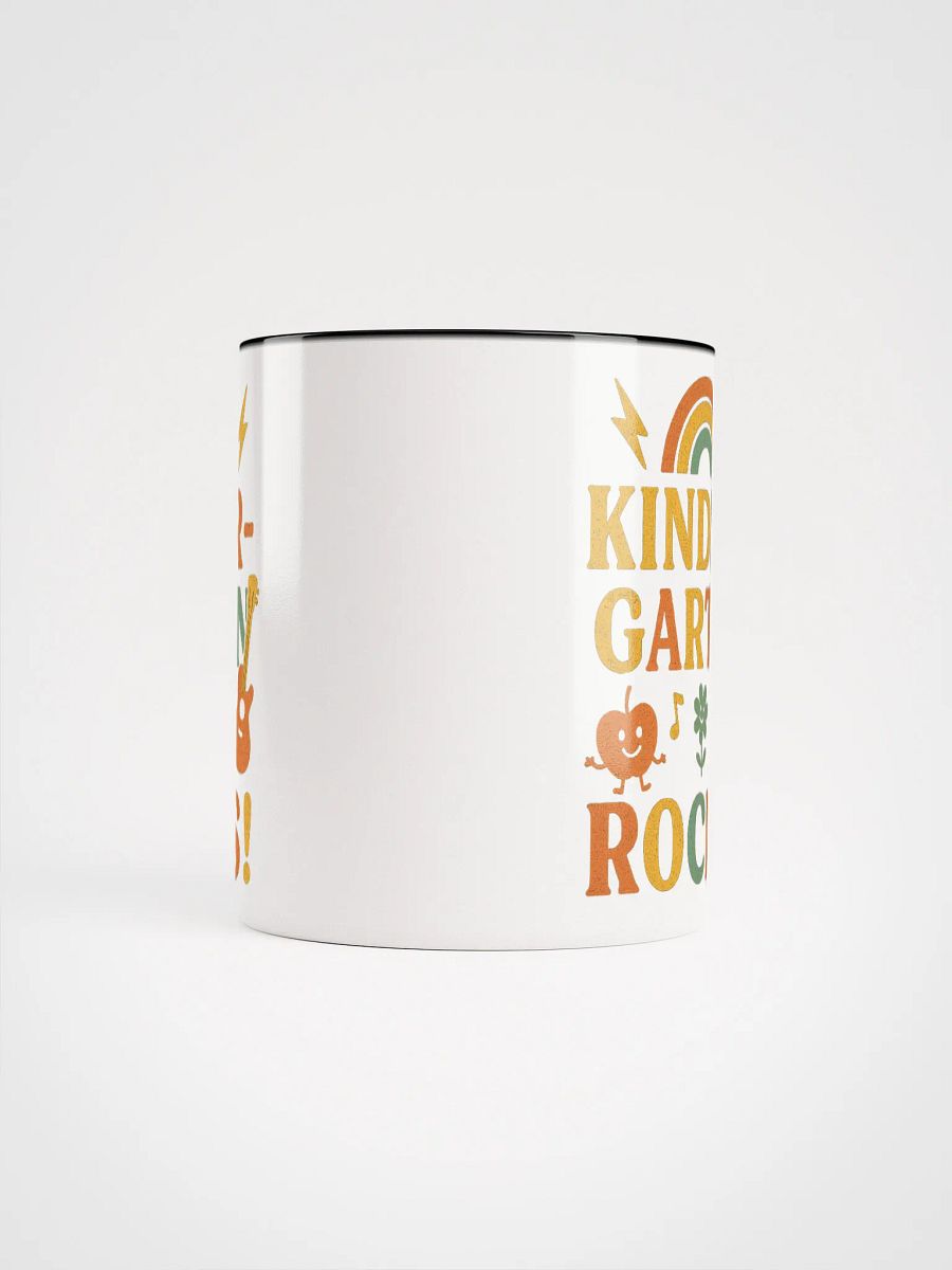 Kindergarten Rocks! Mug – Retro Coffee Cup for Teachers product image (68)