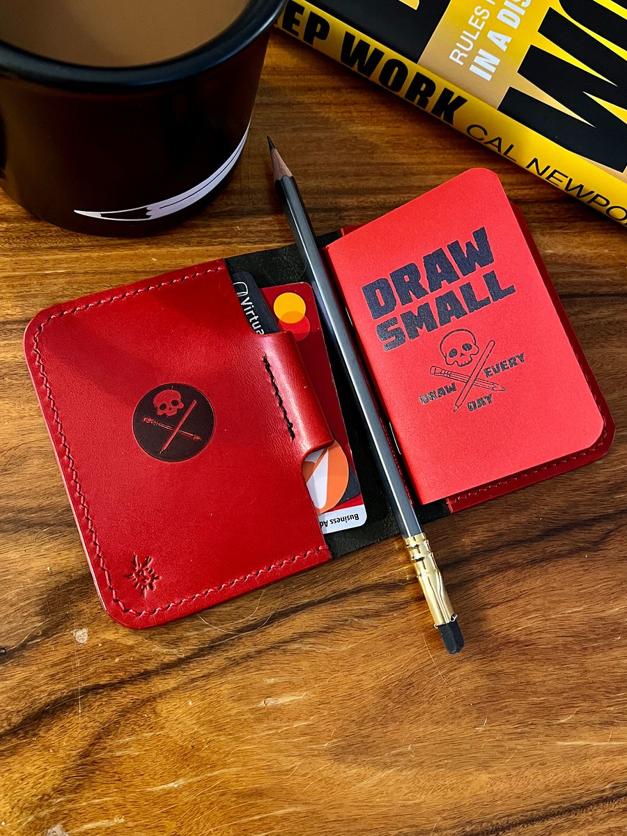 DRAW SMALL EDC Mini Sketchbook product image (4)