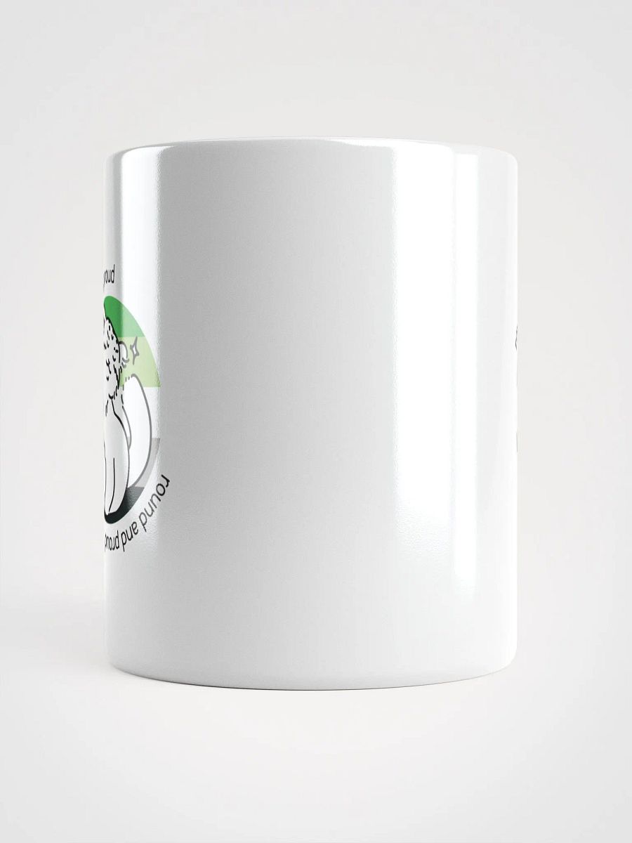 Round and Proud Manul Aromantic Version - White Mug product image (14)
