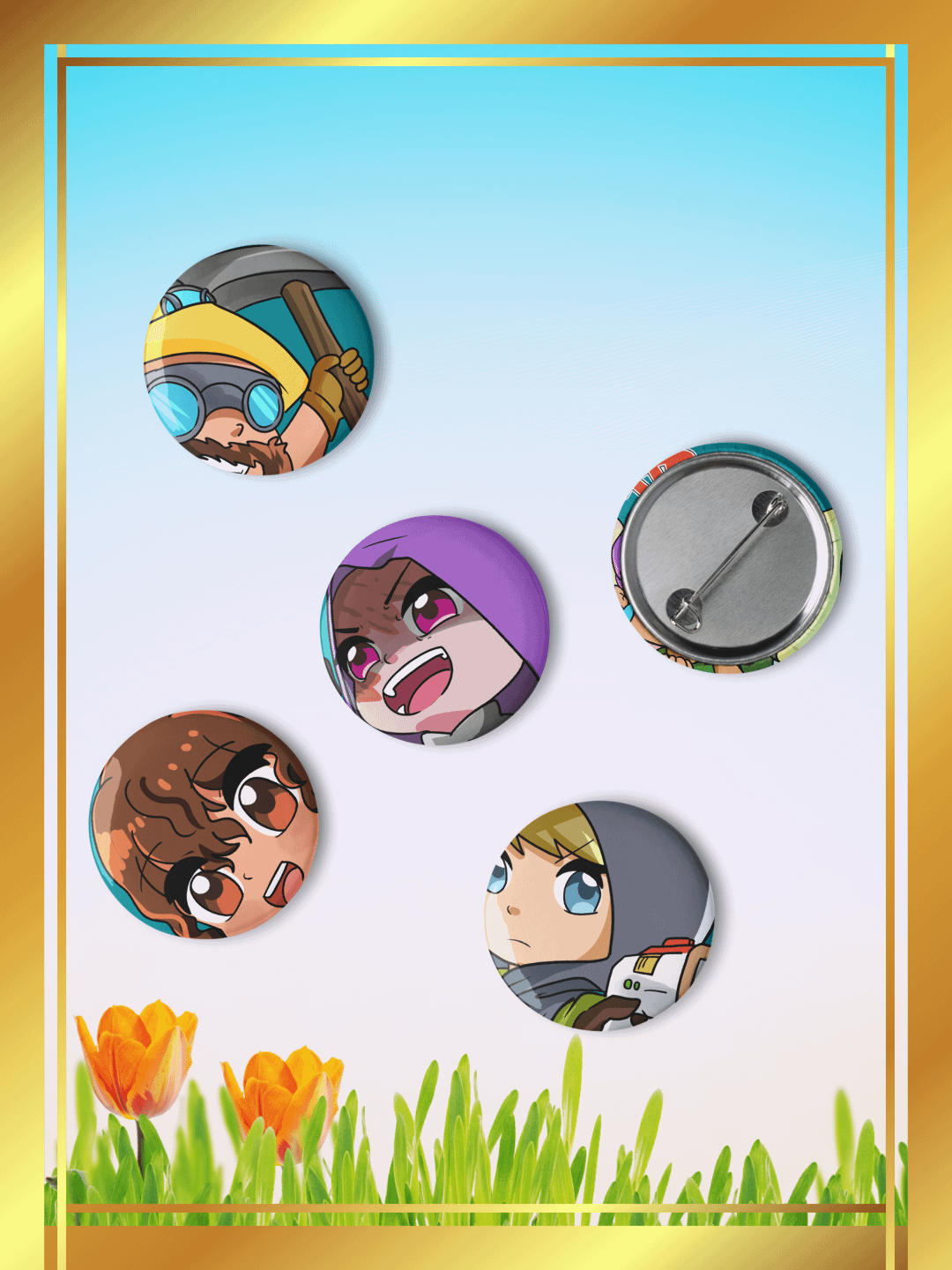 Operatives Pin Button Set product image (9)