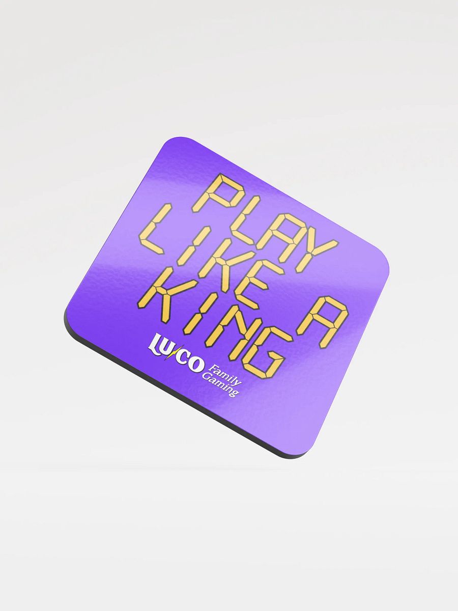 Play Like a King Cork Coasters product image (1)