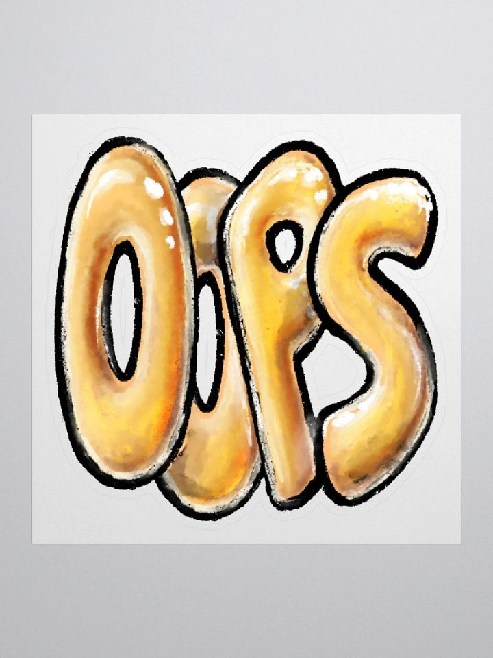 Kyburg60 - OOPS - Sticker product image (1)