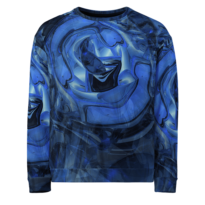 Ethereal Blue Recycled Sweatshirt product image (1)
