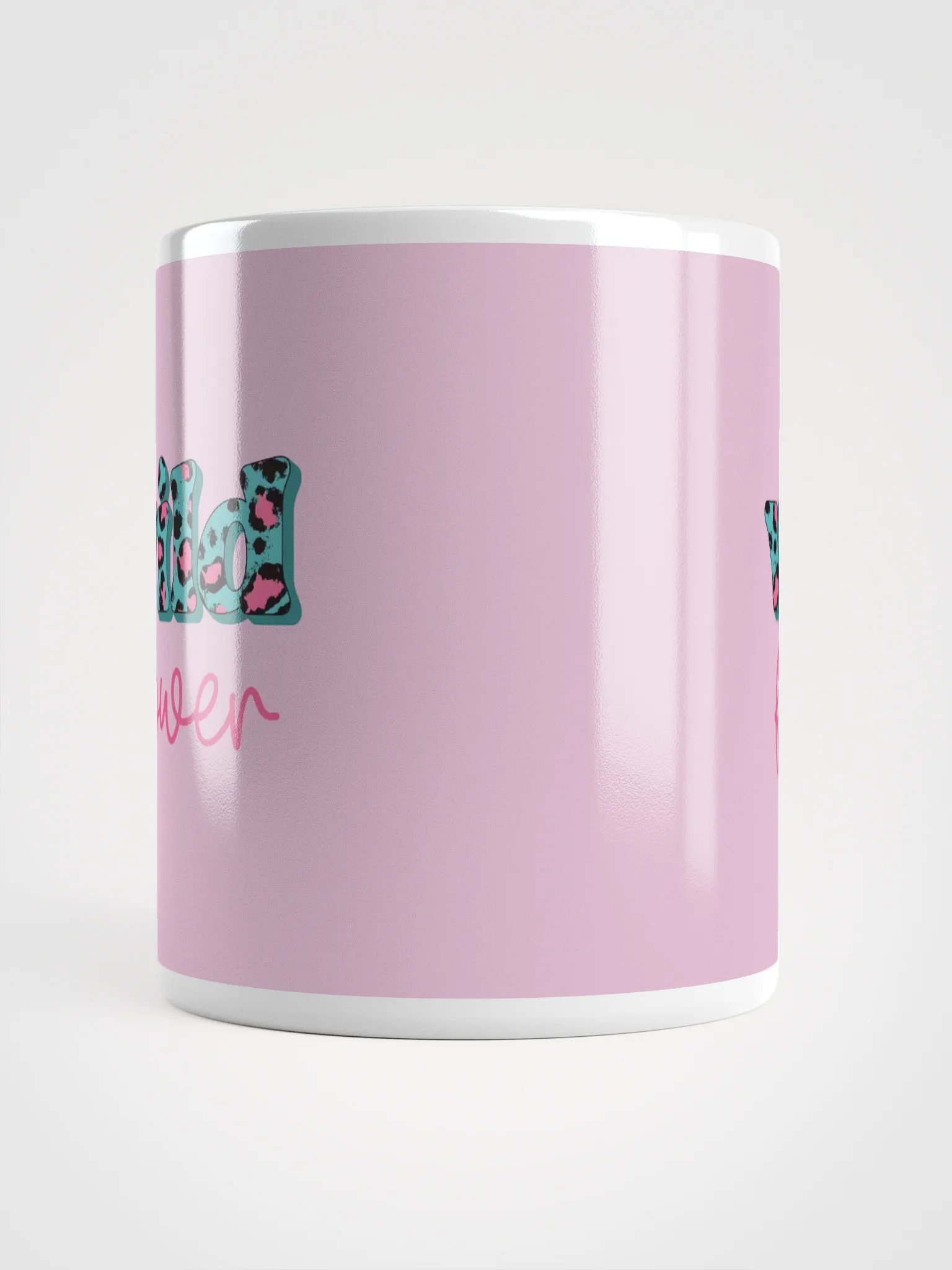 Wild Flower Leopard Print Mug product image (5)