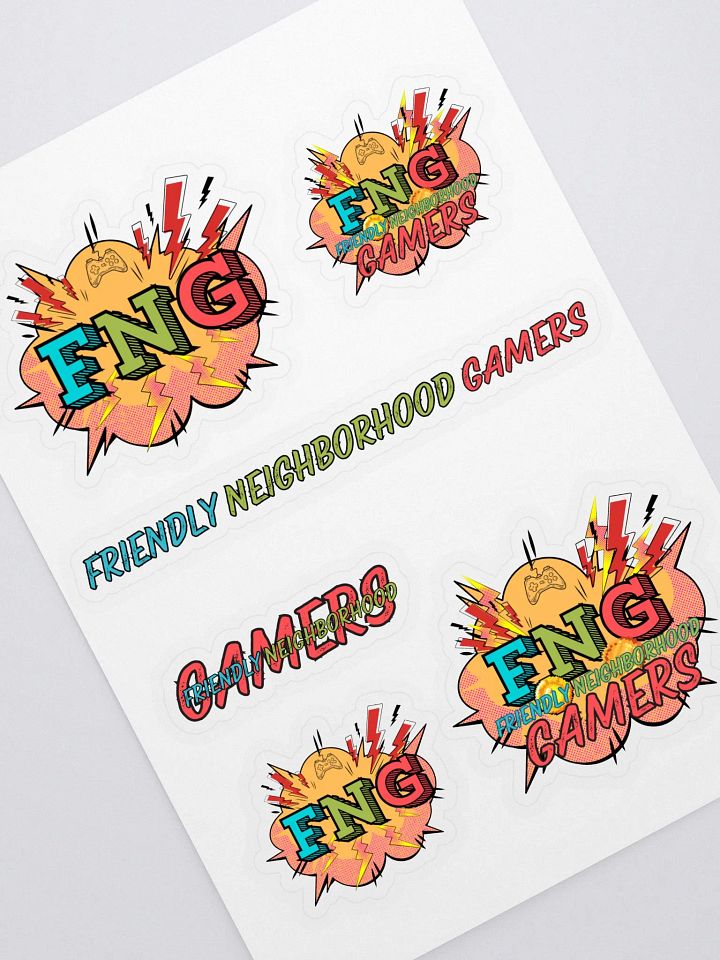 FNG Explosion Sticker Pack product image (1)