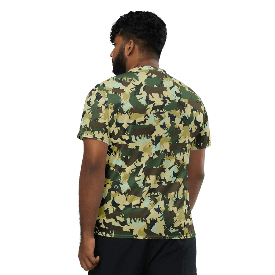 FARMOUFLAGE WEST COAST CAMO RECYCLED UNISEX SPORTS JERSEY product image (8)