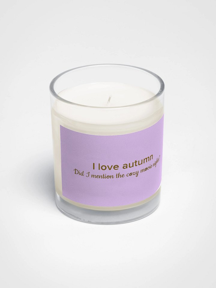 Cozy Autumn Nights Soy Wax Candle product image (1)