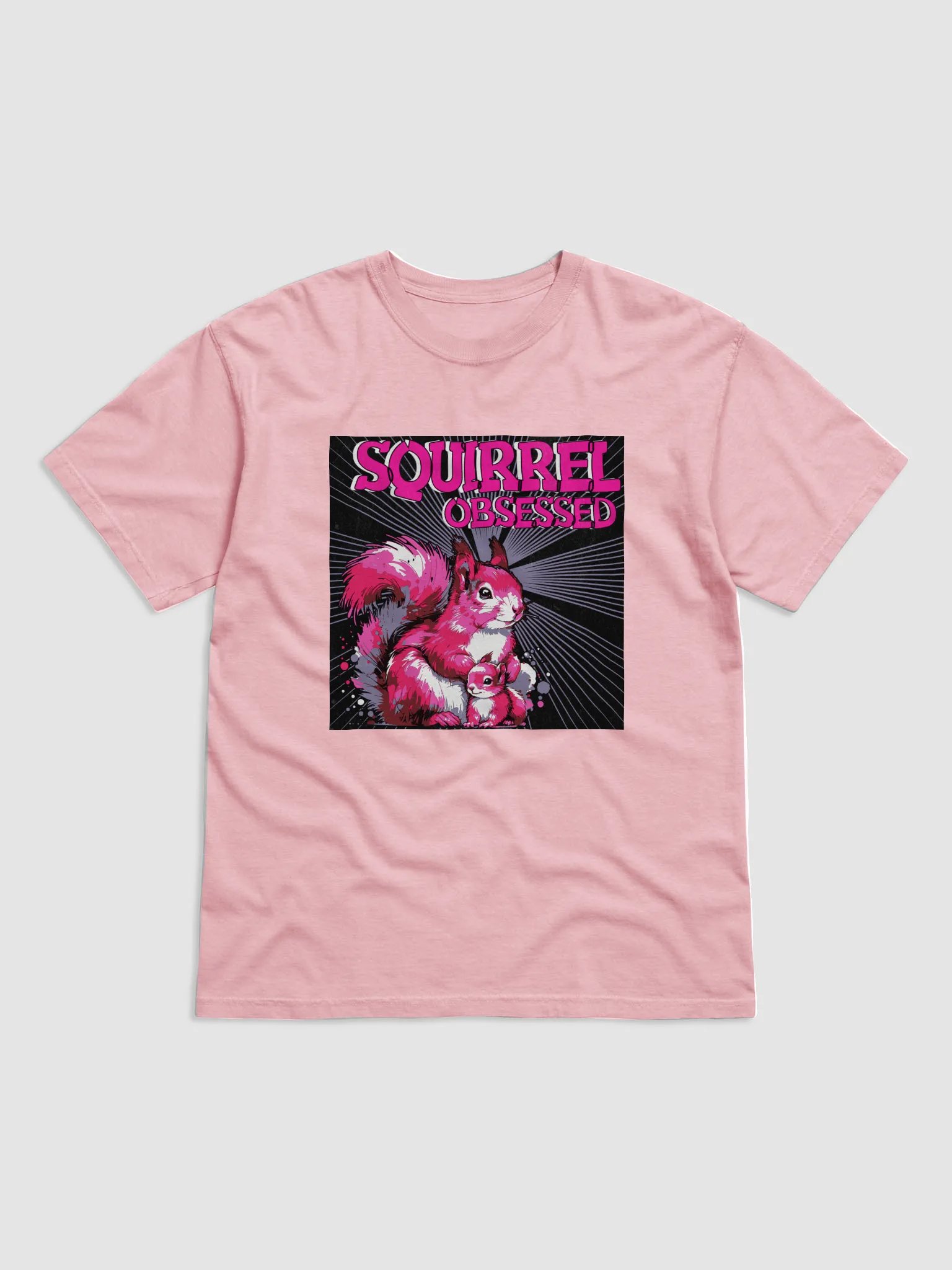 Squirrel Obsessed Graphic T-Shirt product image (1)