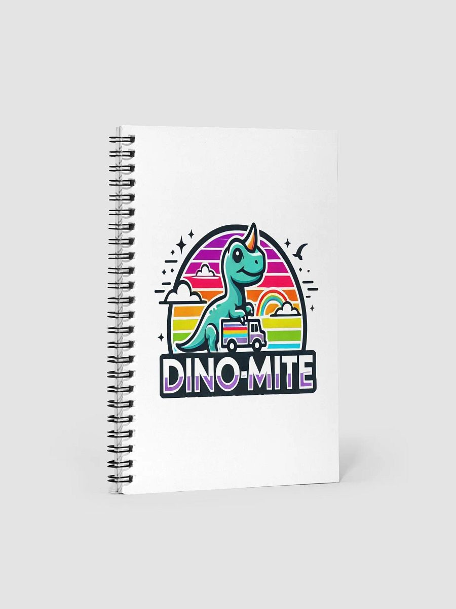 DINO-MITE Spiral Notebook product image (1)