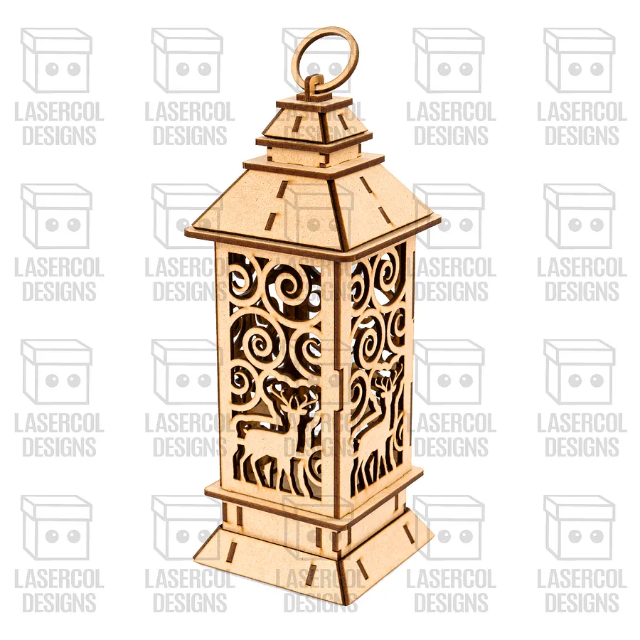 Christmas Lanterns (5 Styles) - Laser Cut Files product image (7)