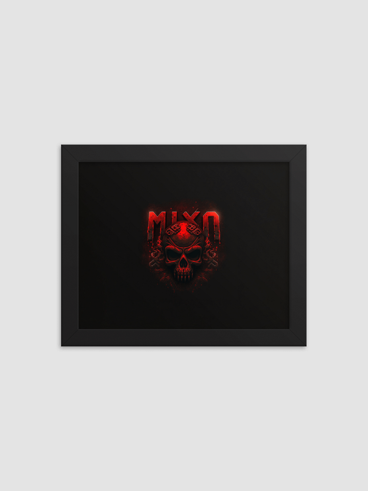 Red Skull Framed High-Quality Matte Poster product image (1)