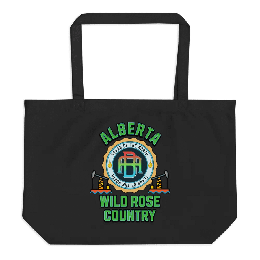 Alberta Wild Rose Country Cotton Tote product image (1)
