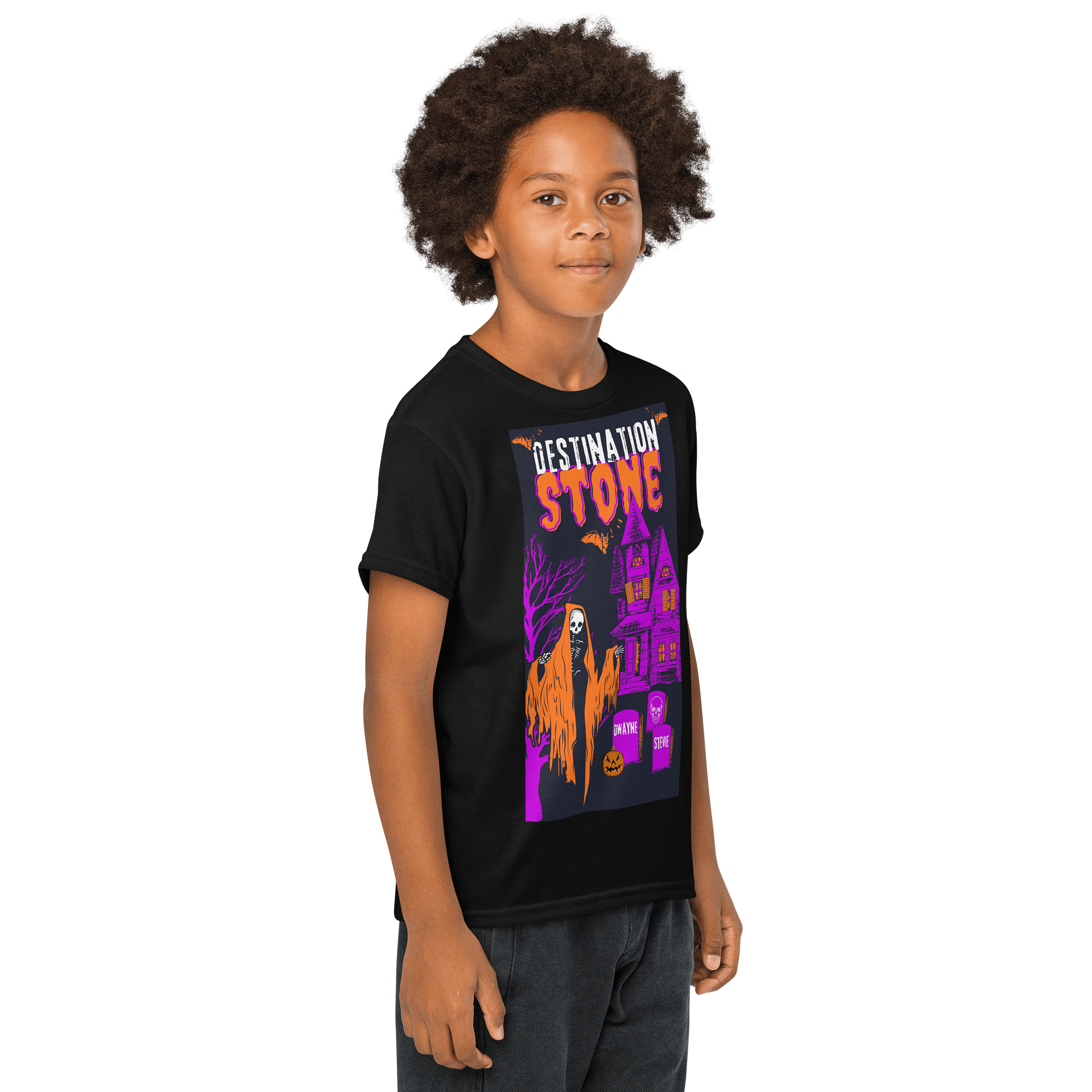 DS Halloween EXCLUSIVE Haunted House Comic Youth T-Shirt product image (4)