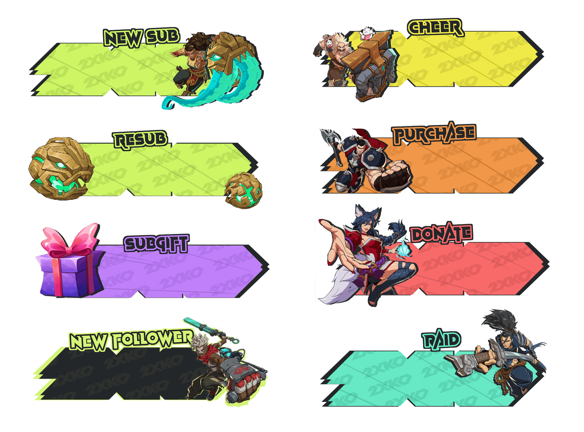 2XKO TWITCH ANIMATED ALERT product image (2)