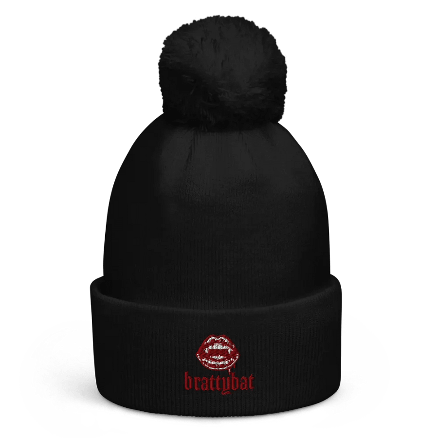 brattybat_ logo beanie product image (1)