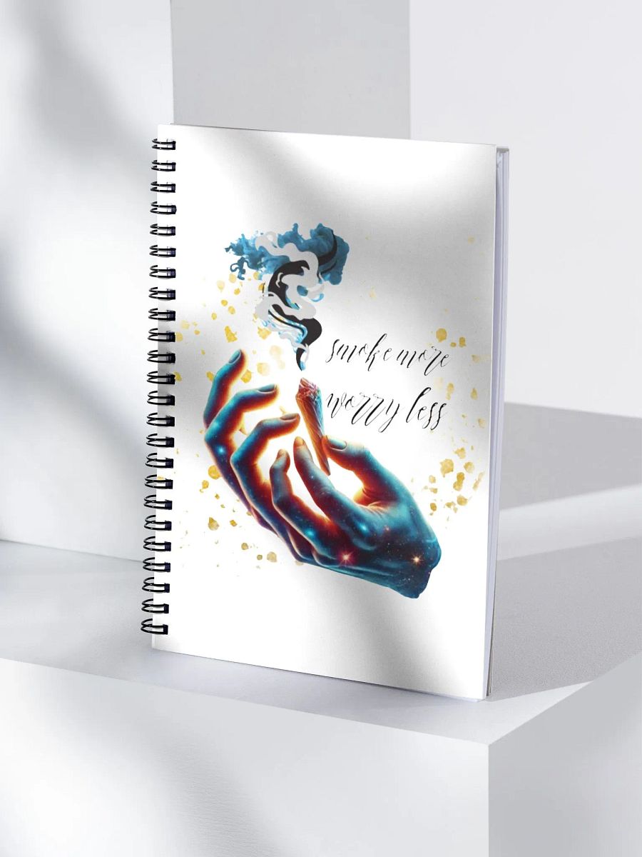420 smoke more, worry less notebook product image (3)