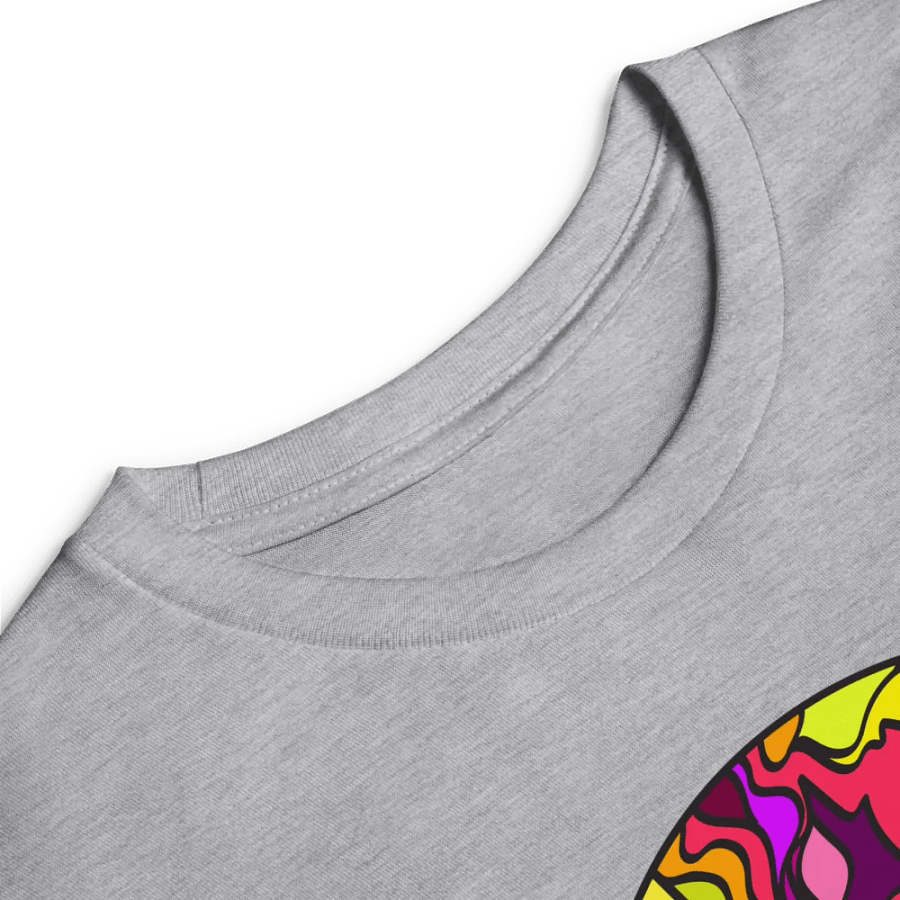 Vibrant Stained Glass Youth Long Sleeve - Wave at Sunset product image (24)