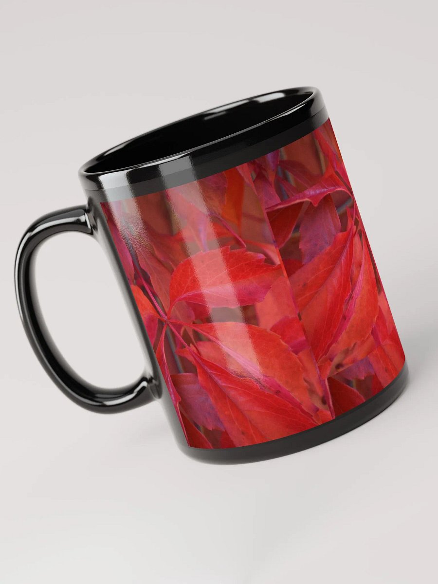 Black Glossy Mug: Vildvin Red Dreams product image (6)