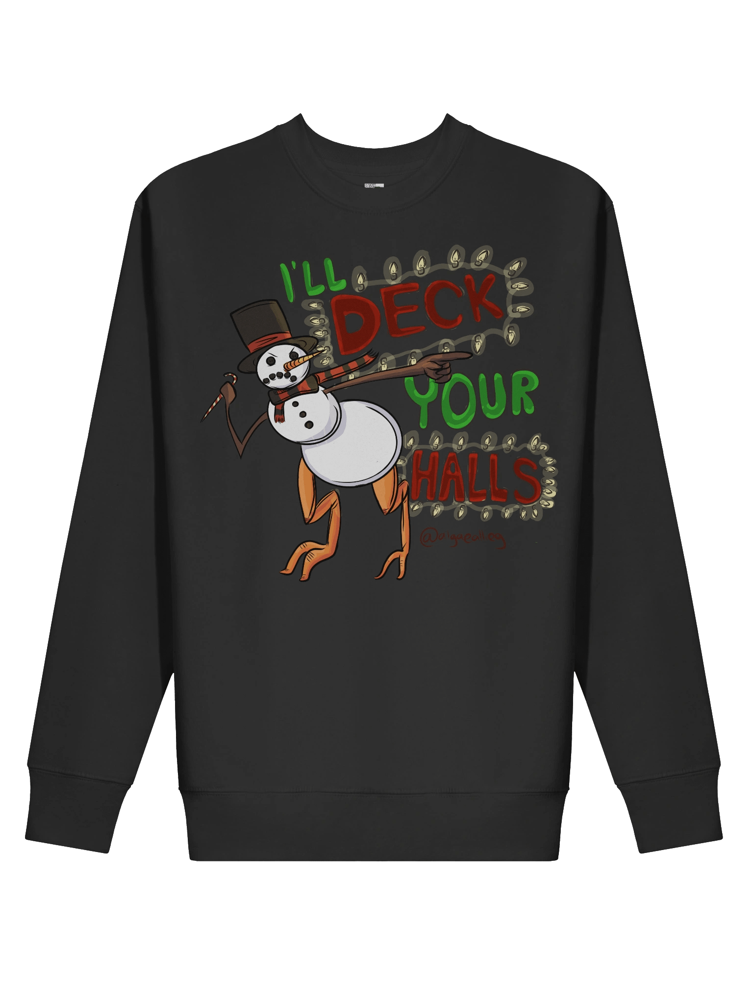 DECK YOUR HALLS Sweatshirt product image (2)