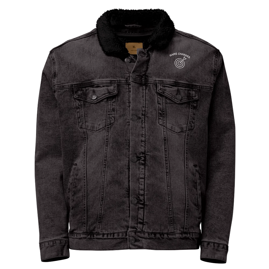 Game Changer Unisex Sherpa Denim Jacket product image (1)