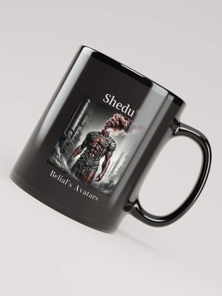 Supernal Shedu | Black Glossy Mug product image (1)