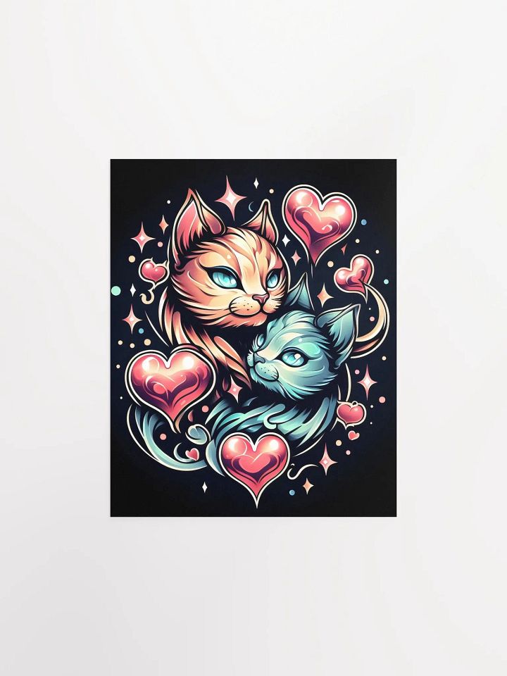 Feline Magic Love Poster product image (1)