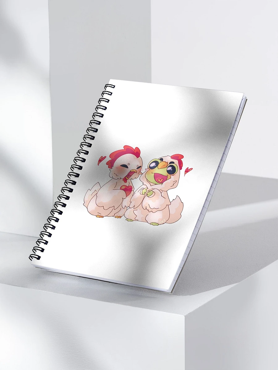 'Hop and Flutter into Love' Spiral Notebook product image (3)