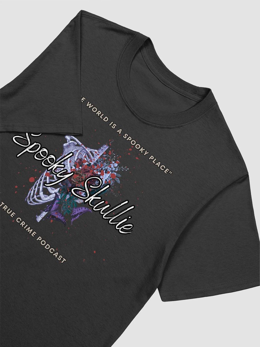 Spooky Skullie Podcast Ribcage Soft Shirt product image (11)