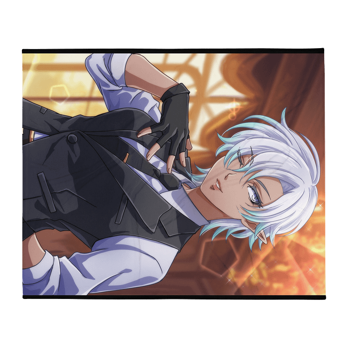 "Twilight Attire: The Butler’s Oath" Printed Throw Blanket product image (2)